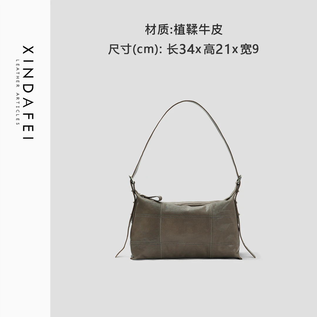 时尚单肩9Q913灰色斜挎女包