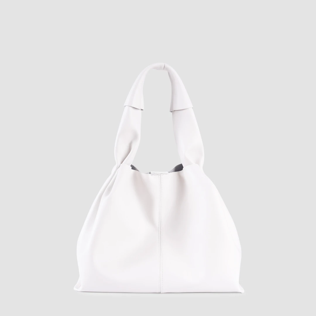 时尚轻奢7394白色手提单肩女包