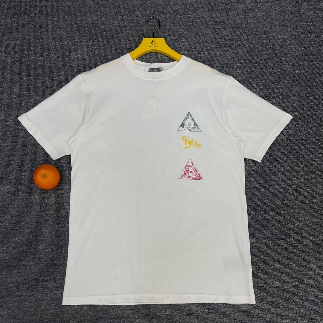 00051 99新/M码/Dior/迪奥/SS23纯色圆领短袖t恤