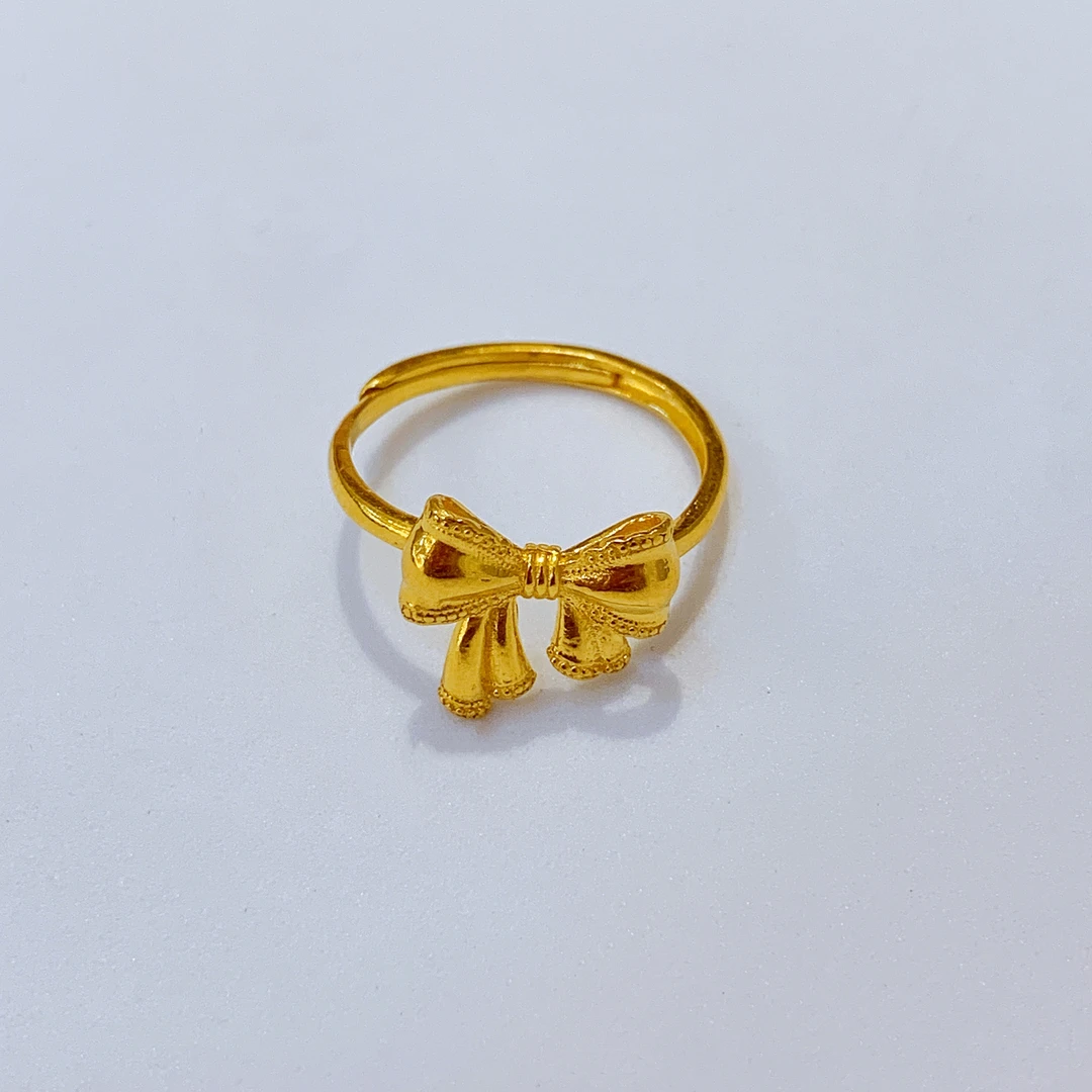 足金999在逃公主戒指00529