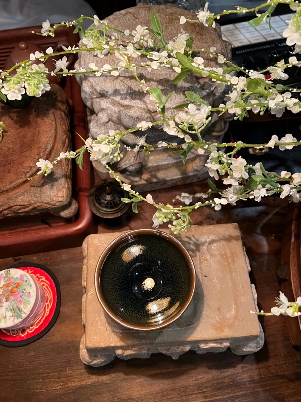 陶瓷建盏 窑变茶碗 高端茶盏