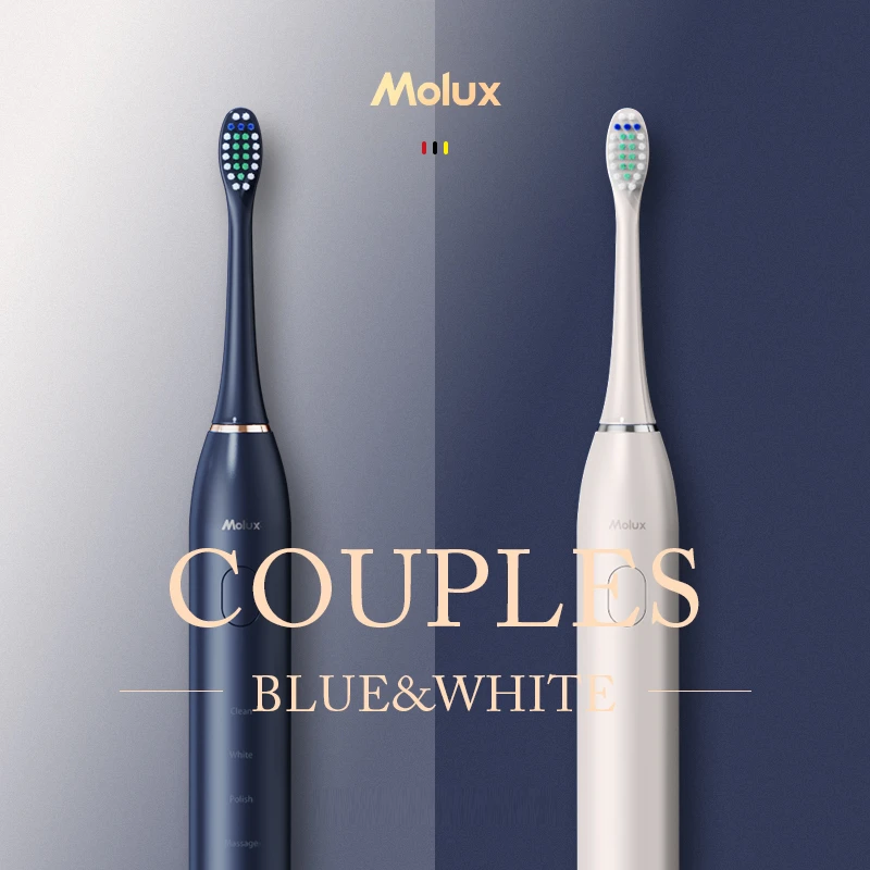 声波全自动电动牙刷成人女士男士专用电动牙刷情侣一对装