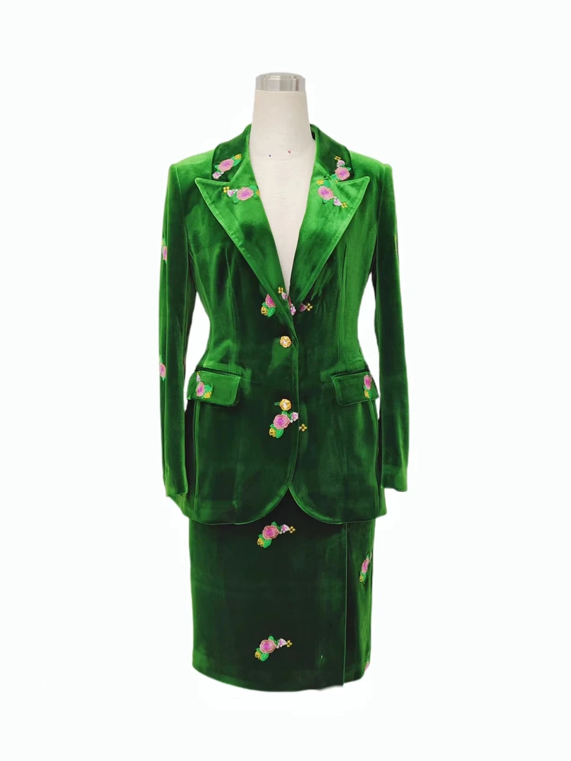 【设计师品牌】2024秋冬气质优雅套装FS-6643