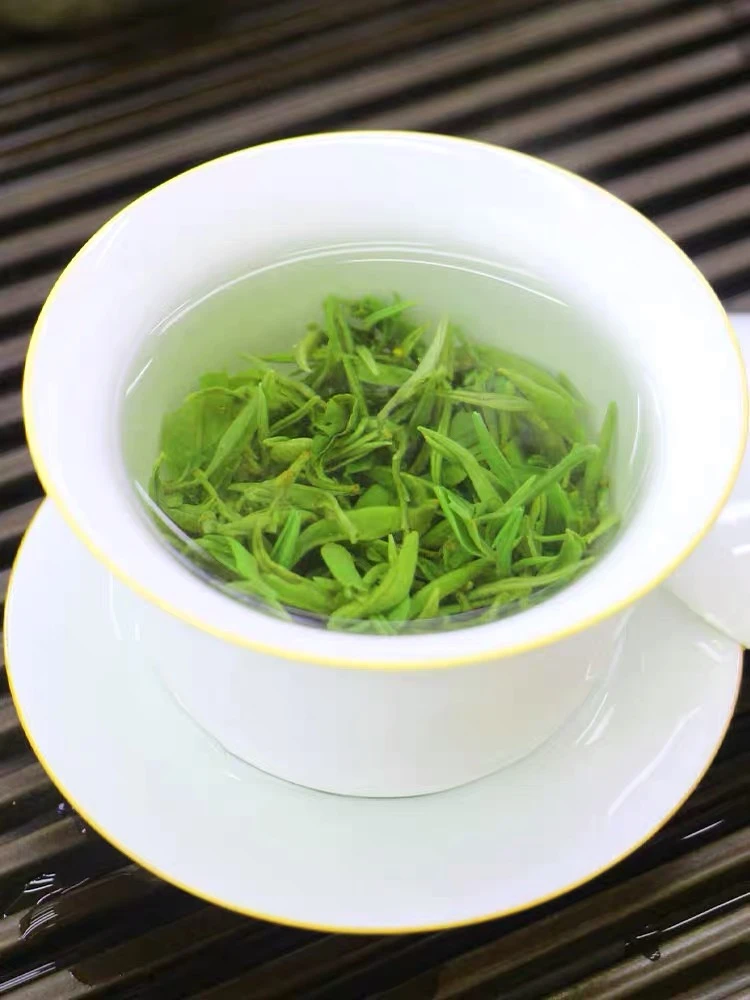 【四月中春茶礼盒】正宗日照绿茶2024春茶清香型豌豆鲜一斤礼盒两提