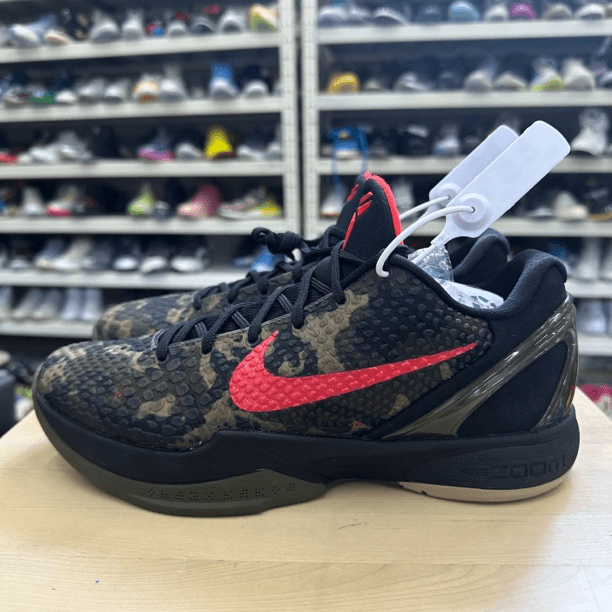 41码/科比6黑红/D653/篮球鞋/99新有盒/429659-900