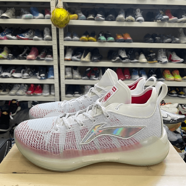 44码/驭帅13白红/C994/篮球鞋/95新有盒ABAQ013-81/6