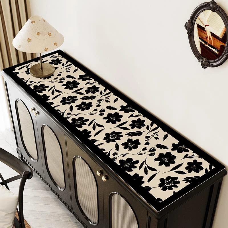 电视柜桌垫鞋柜垫子台面防脏餐边柜桌硅藻泥桌布桌面桌垫轻奢