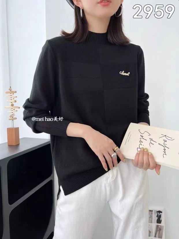 中青年加厚妈妈装半高领打底衫秋冬女装气质洋气百搭