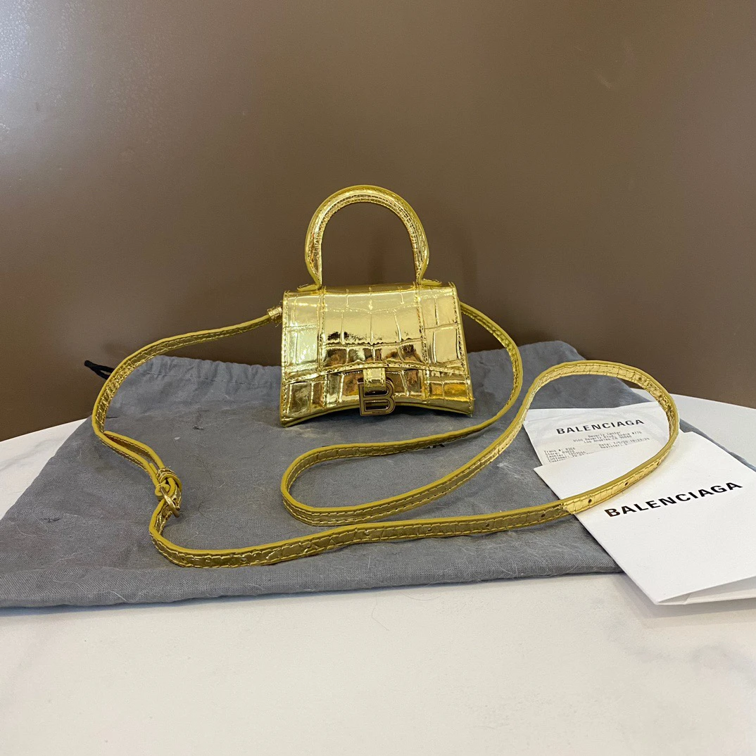 全新未使用 Balenciaga/巴黎世家 balenciaga巴黎世家 mini沙漏包