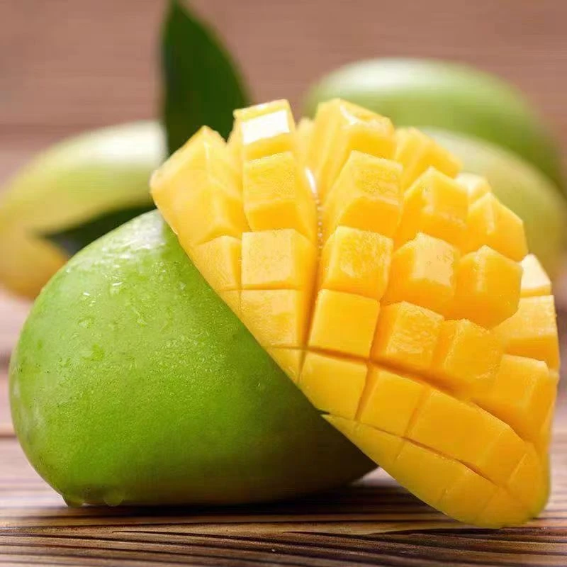 小青芒玉芒时令新鲜水果香甜多汁皮薄肉厚玉芒芒果M-01