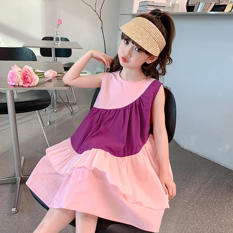 女童夏装连衣裙2024新款小女孩公主裙HN11114