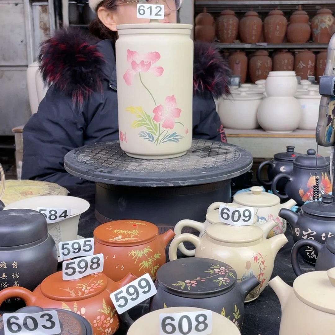 【闪购商品】陶瓷罐612手工痕迹