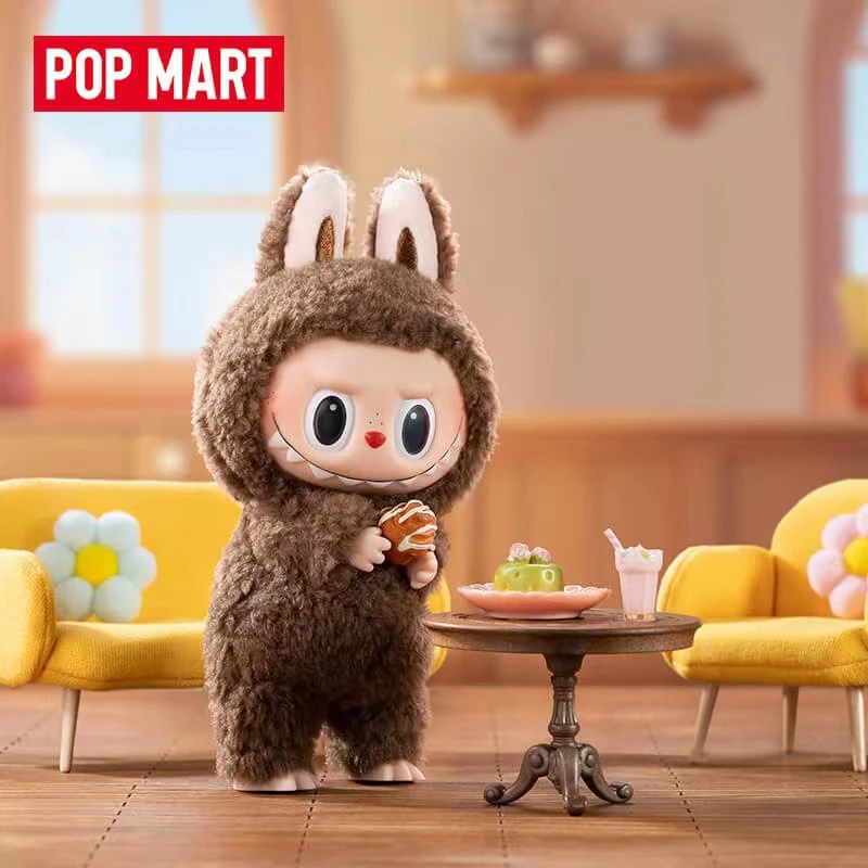 【现货】POP LABUBU THE MONSTERS 心动马卡龙搪胶脸盲盒