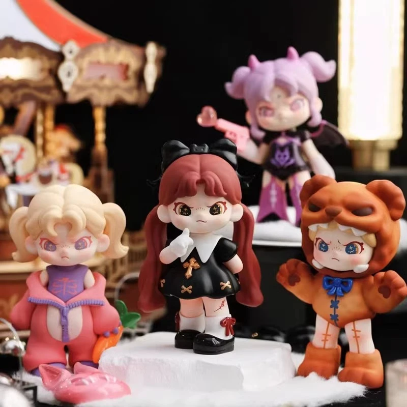 【豆豆福FU】宠粉FUFU随机盲盒创意摆件潮玩可爱女生公仔