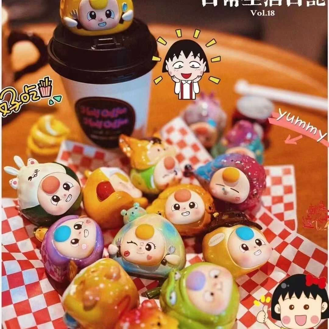 【代拆】新品娃三岁之小馋猫系列潮玩盲盒萌粒超萌娃三岁