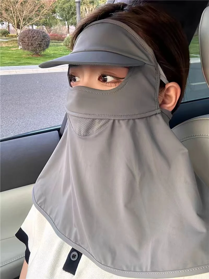 发3个  全遮防晒口罩