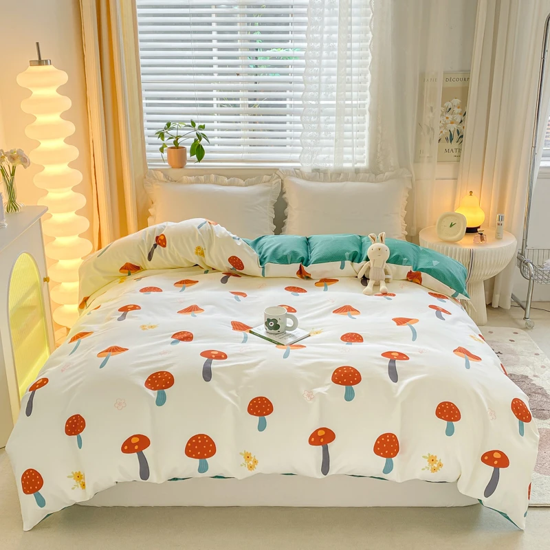 被套单件纯棉150*200学生宿舍1.5m单人200*230双人被罩全棉床品