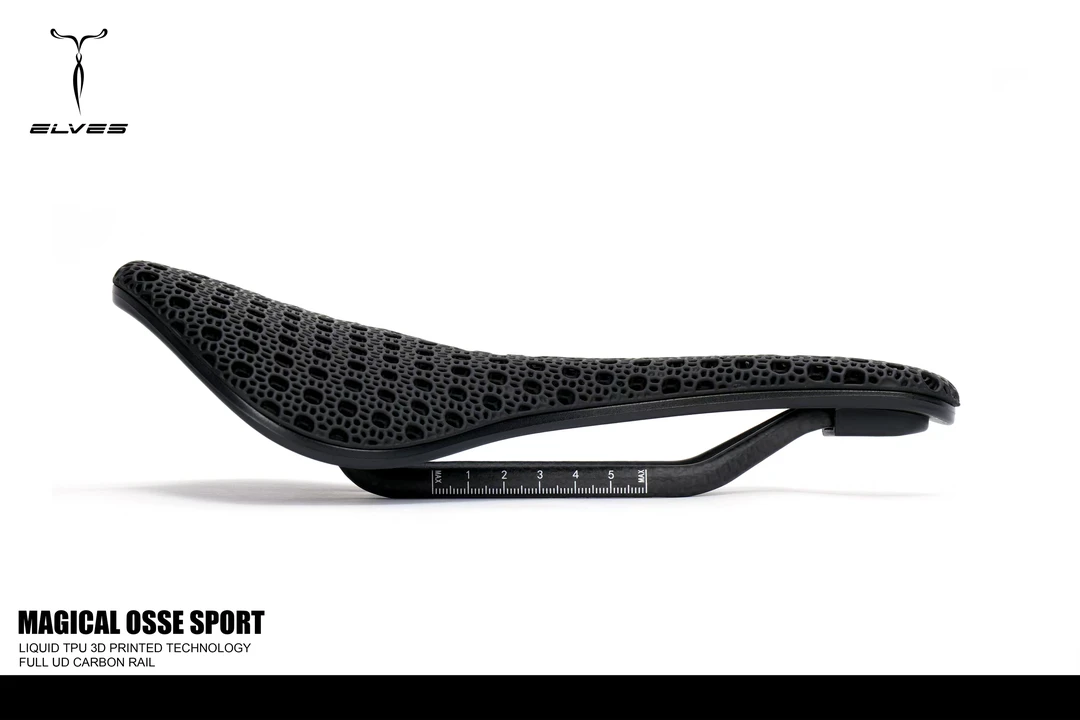 精灵碳纤维3D打印车座