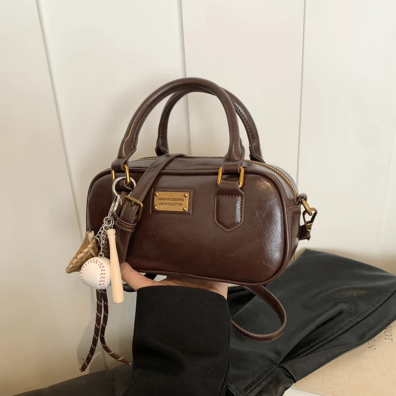 高级感包包女包2024新款潮洋气复古手提包简约时尚流行单肩斜挎包