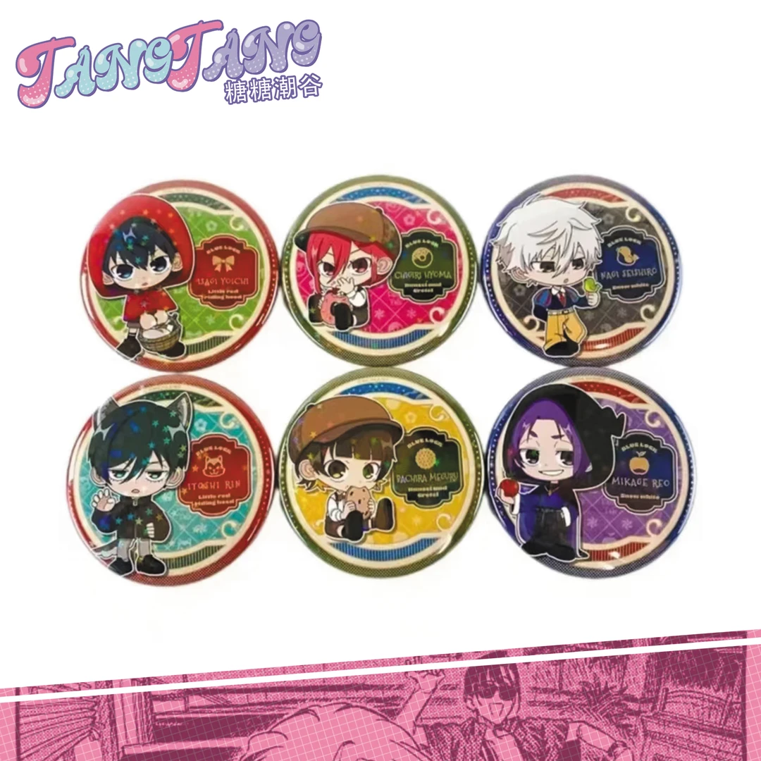 【蓝色监狱】童话系列 Q版闪吧唧（盲盒代拆）