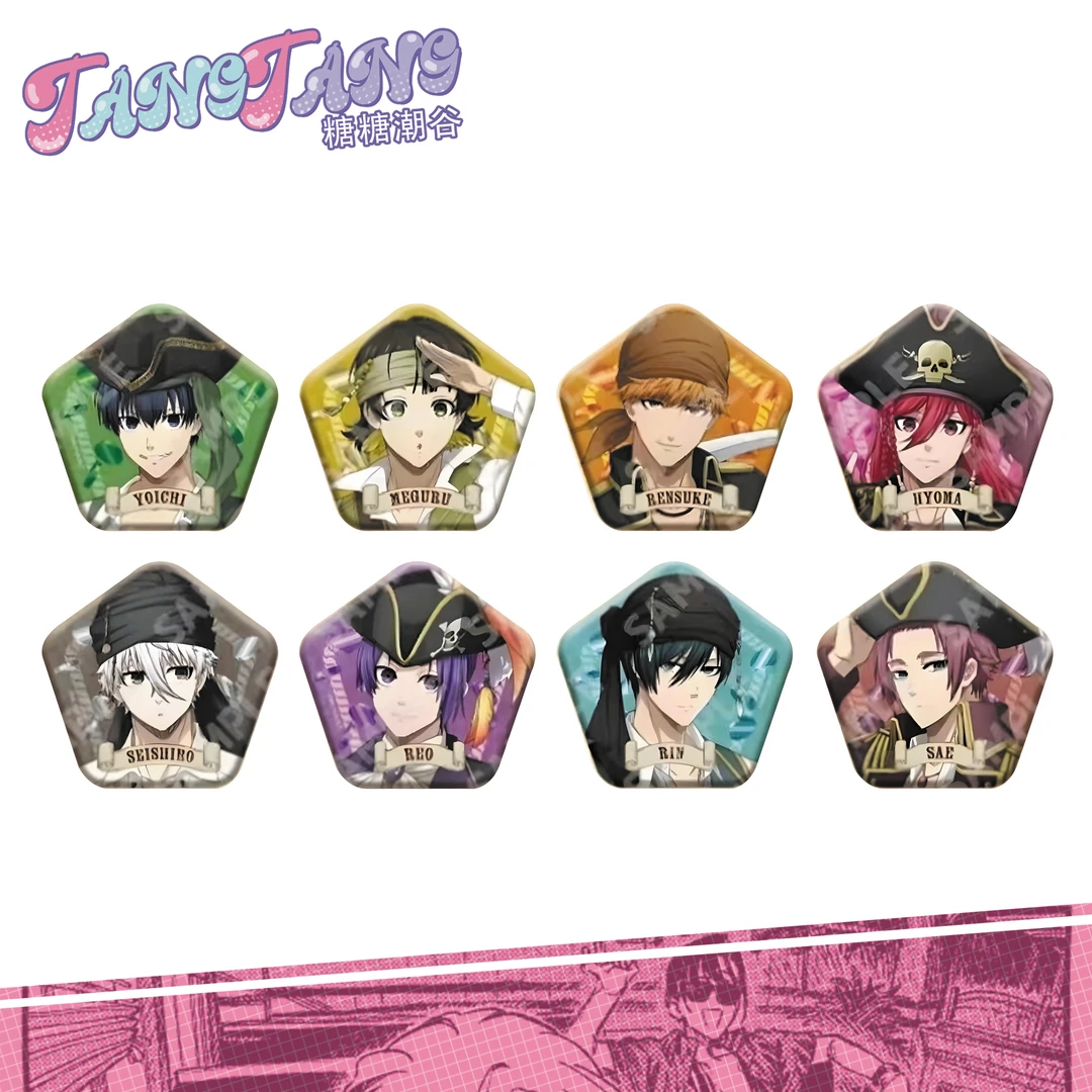 【蓝色监狱】海盗五菱星吧唧 （盲盒代拆）