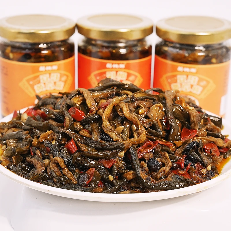 醉桃湘广西特产即食黄瓜皮210g/瓶开盖即食香辣脆口下粥下饭菜
