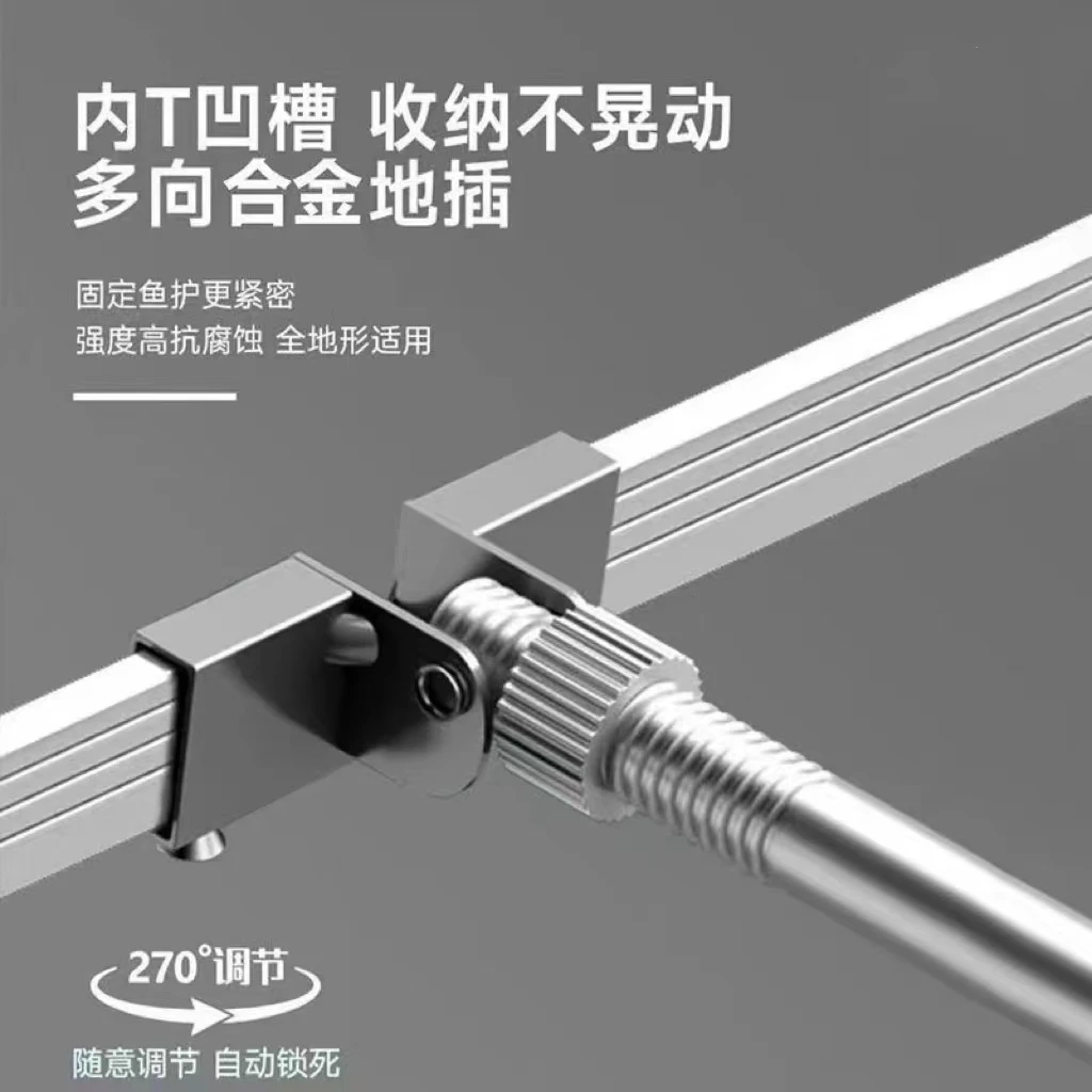 【2025年新款】蒂芙尼蓝方形精品渔护装鱼网布折叠多功能加厚速干护