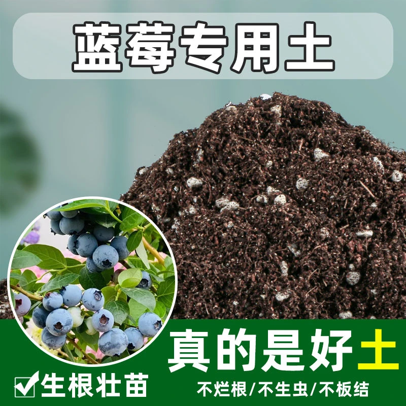 蓝莓专用土果树营养土土壤种瓜果园土壤种植有机肥料营养土土壤