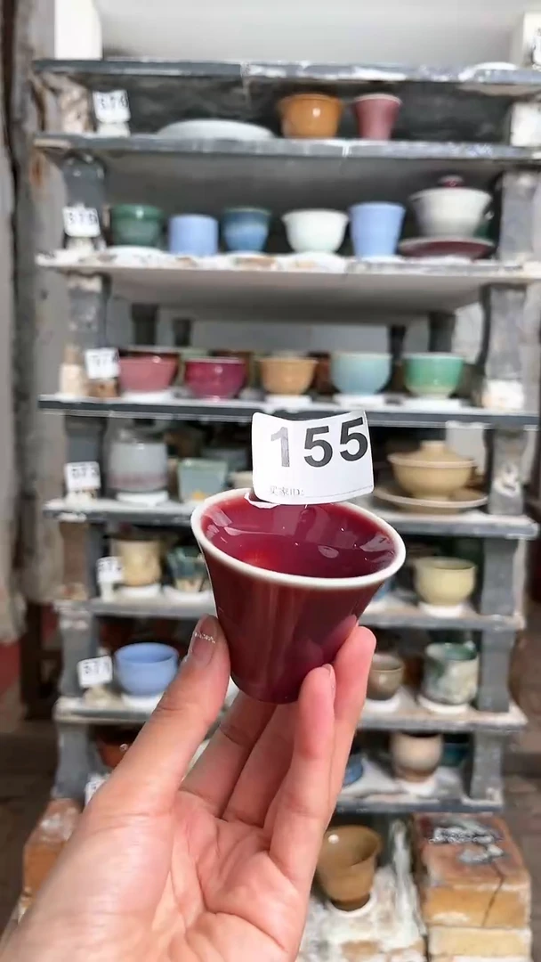 【闪购商品】原矿高温窑变茶杯155
