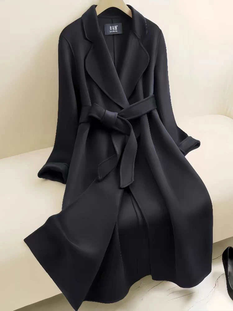 [新年特惠]新款双面羊毛大衣