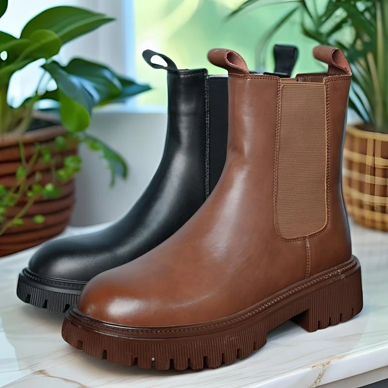 2136马丁靴时尚百搭英伦风秋冬休闲圆头冬季