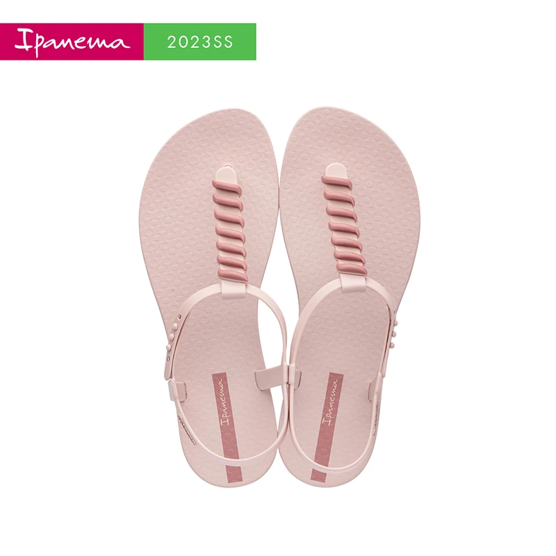Ipanema依帕 进口时尚凉鞋女新款外穿纯色平跟沙滩鞋83337