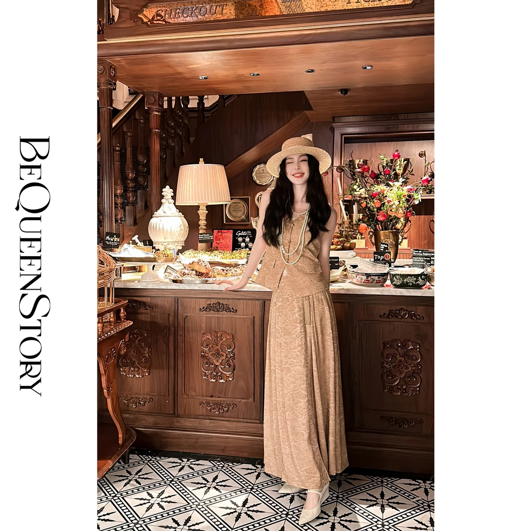 余潇潇【静妆舒雅】中式古香古色手工盘扣收腰马甲&马面半裙