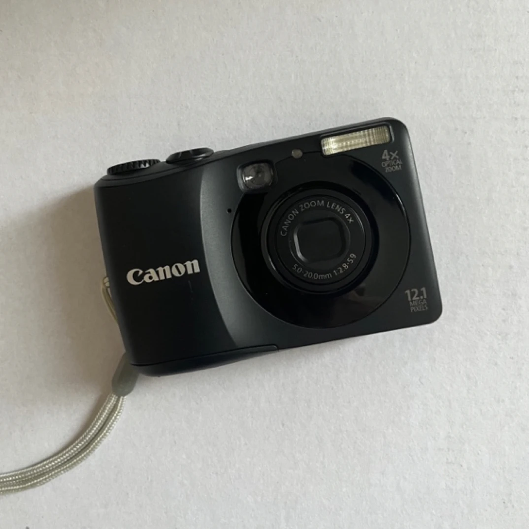 95新 Canon/佳能 a1200 1200万像素冷白皮 自备五号节电池 完好