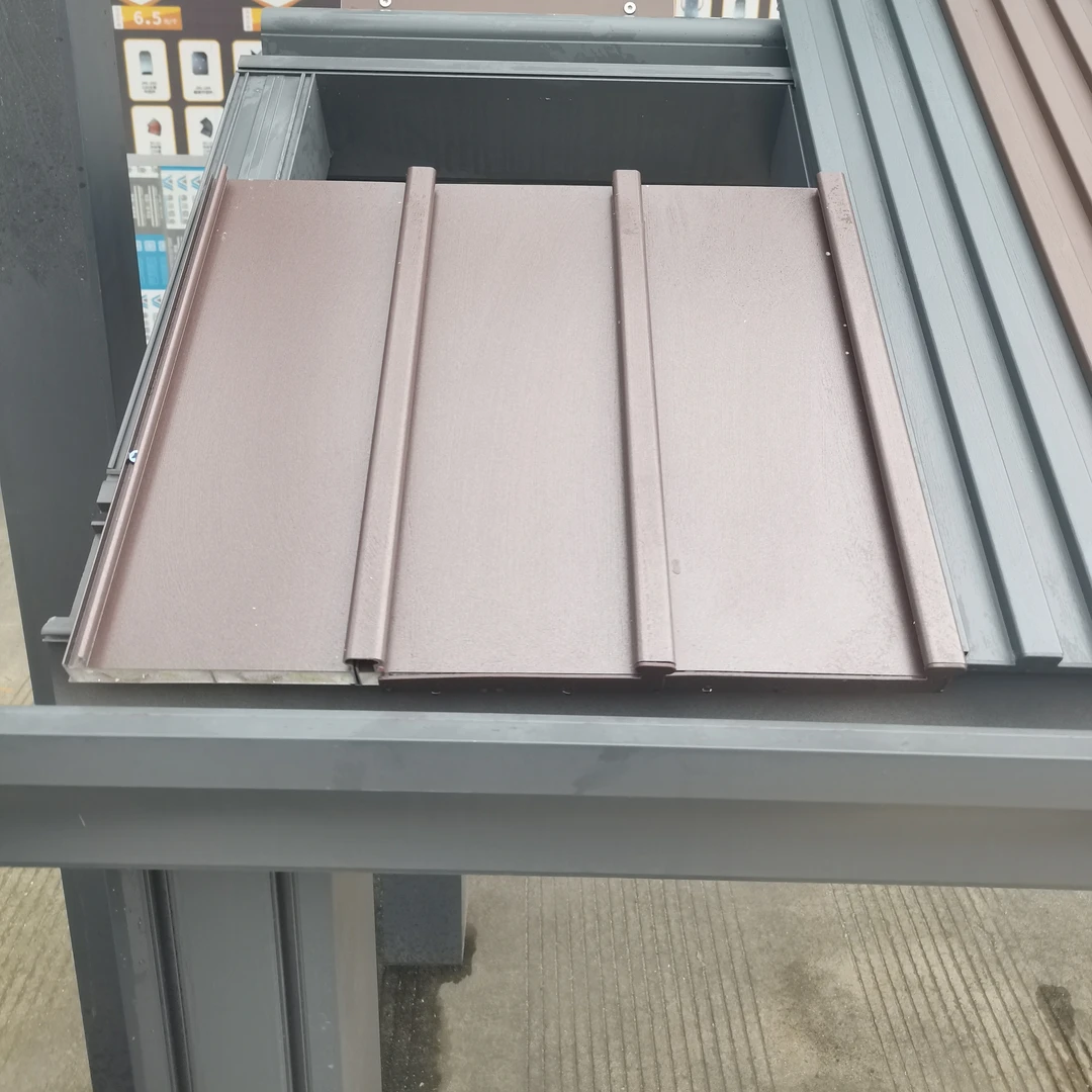 50年不坏铝合金长城瓦盖房子搭阳光房