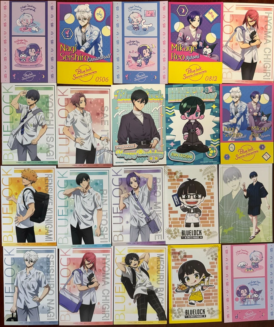 蓝色监狱  特典相卡 日谷 拆盒盲盒
