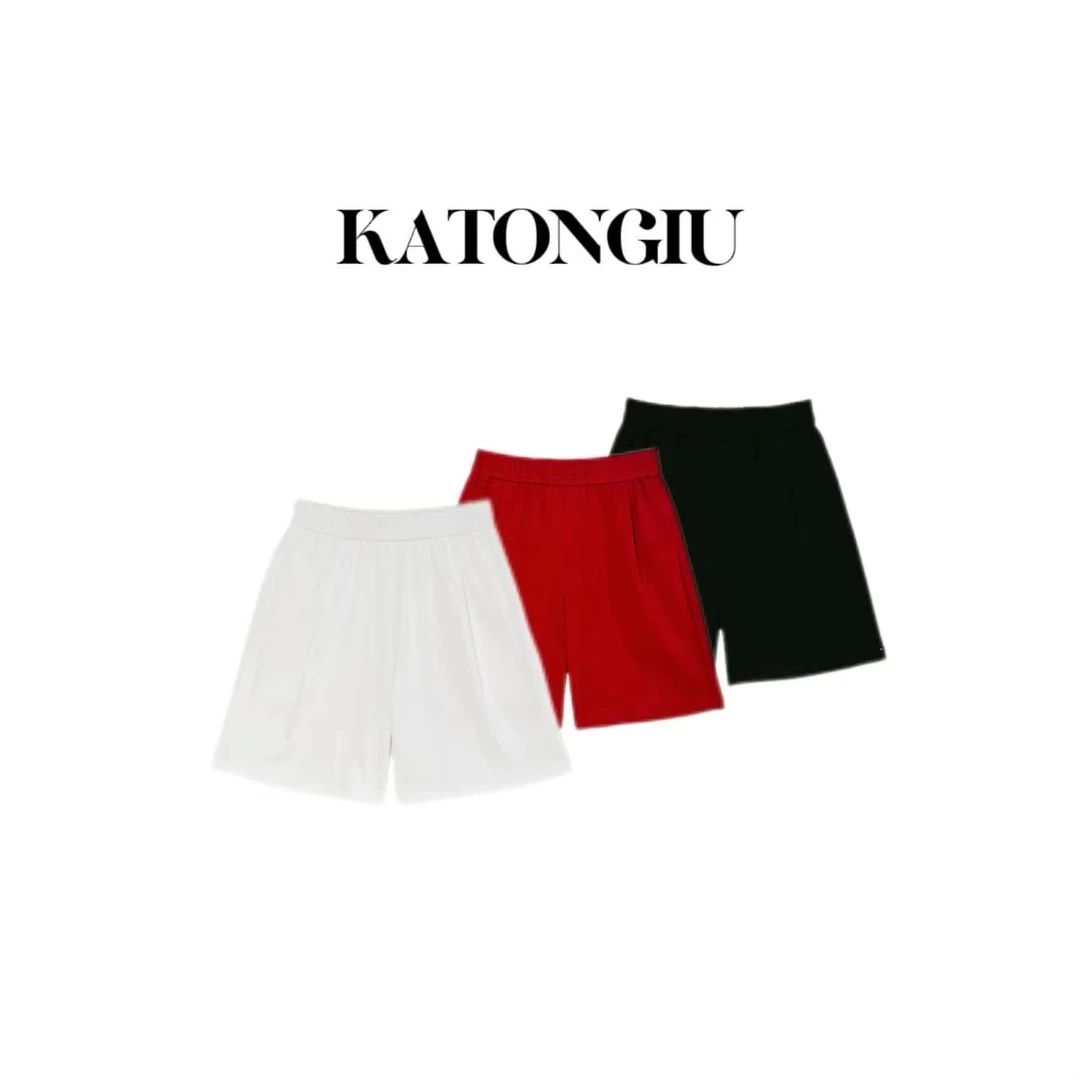 KATONGTU【轻松一夏】夏季轻奢宽松休闲时尚百搭短裤   SF8810YN