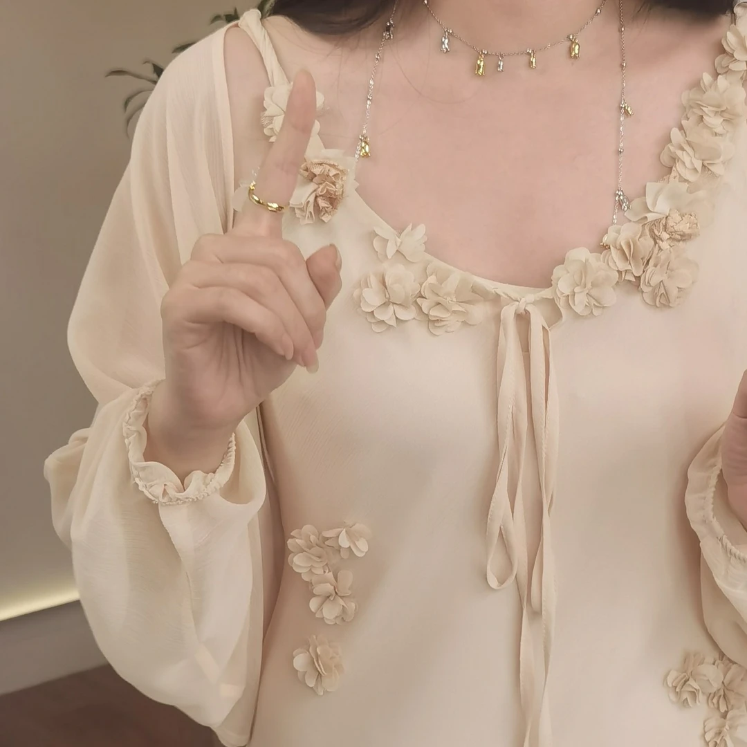新编号533 原创设计师繁花披肩时尚气质简约百搭夏季披肩