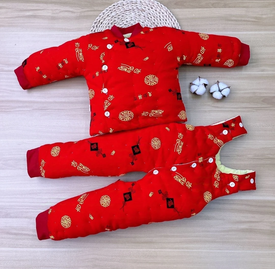 以直播间过款为准婴幼儿手工棉花衣