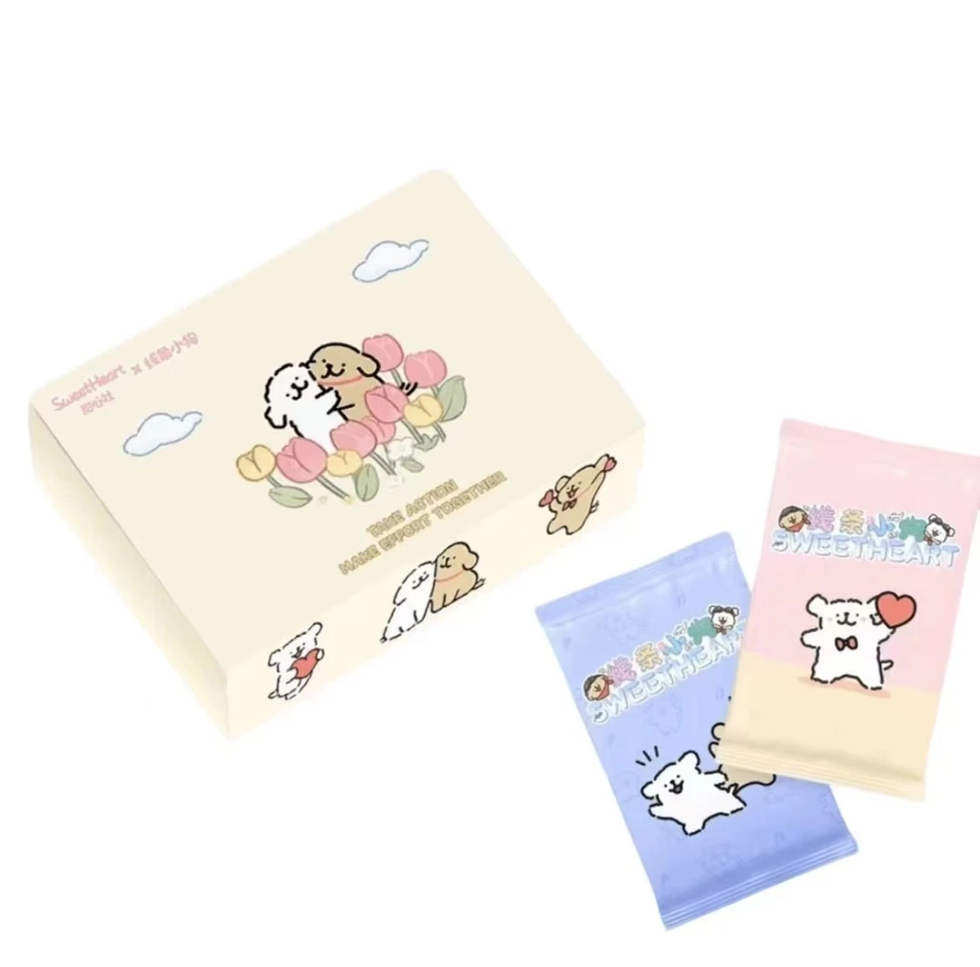 【普卡】 甜心社 线条小狗-第一弹盲盒收藏卡默认代拆