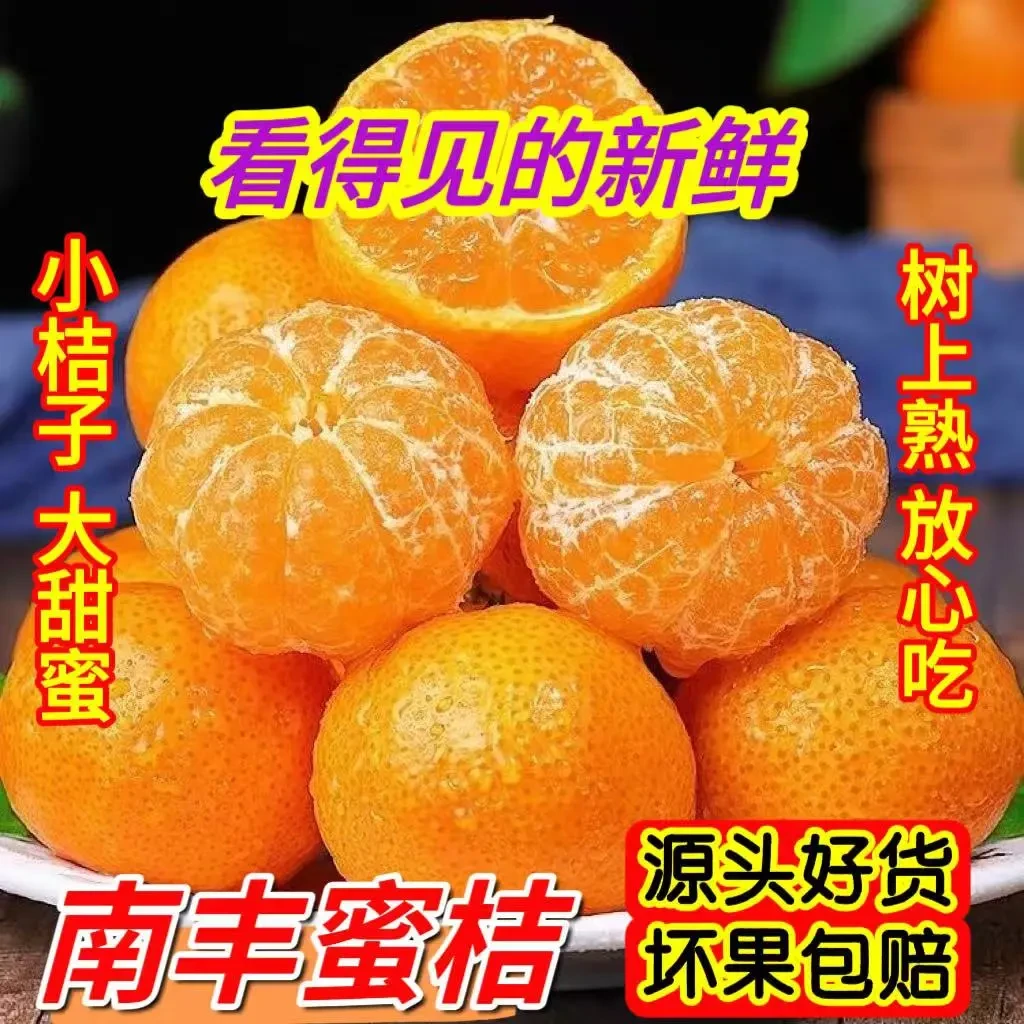 【南丰蜜桔】南丰无籽蜜桔酸甜新鲜蜜橘爆汁5/10斤早熟柑孕妇酸橘子