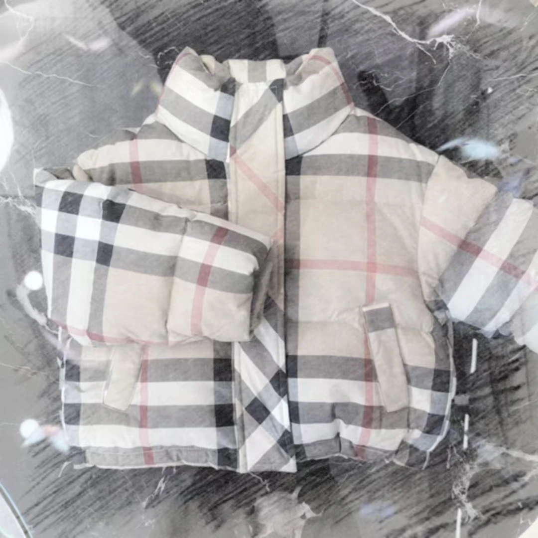 88525新款儿童棉服男童女童中性款时尚连帽羽绒服