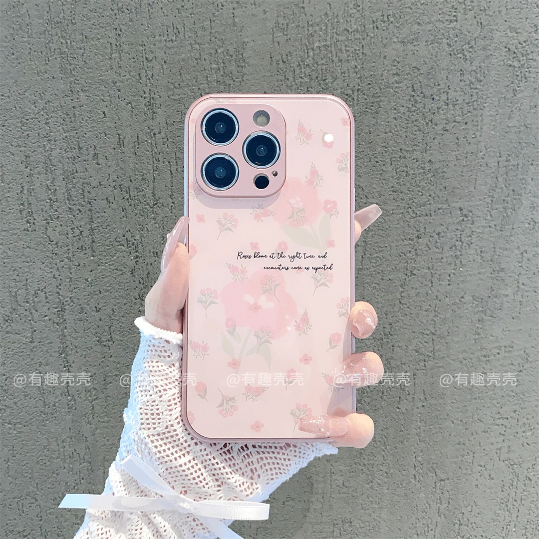 玻璃壳适用苹果15/iphone/华为荣耀/OPPO/VIVO/小米手机壳爆款潮