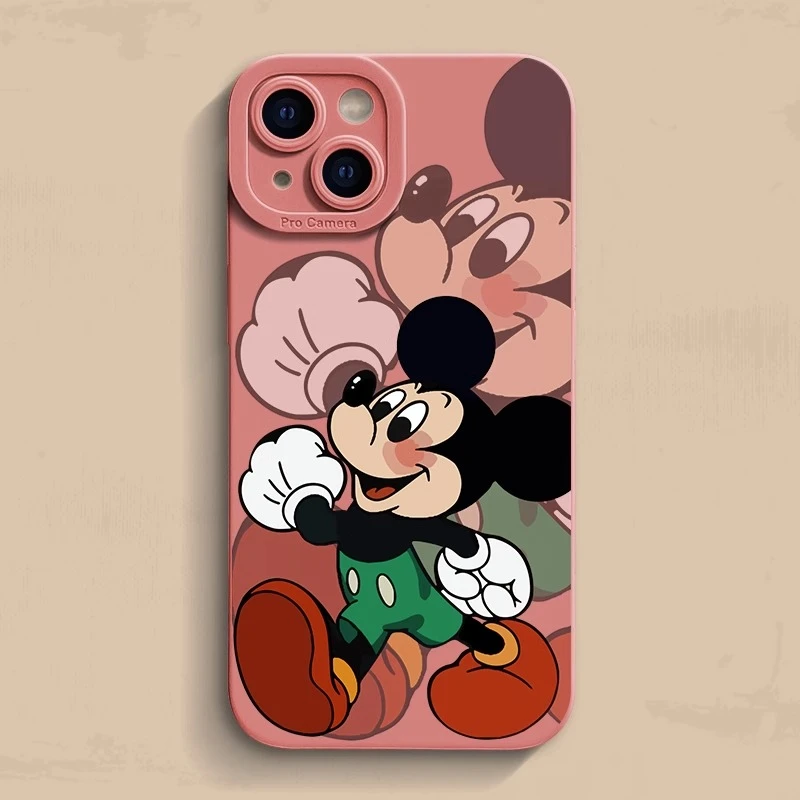 米奇iPhone15ProMax网红14手机壳华为/荣耀/oppo/vivo/小米硅胶壳
