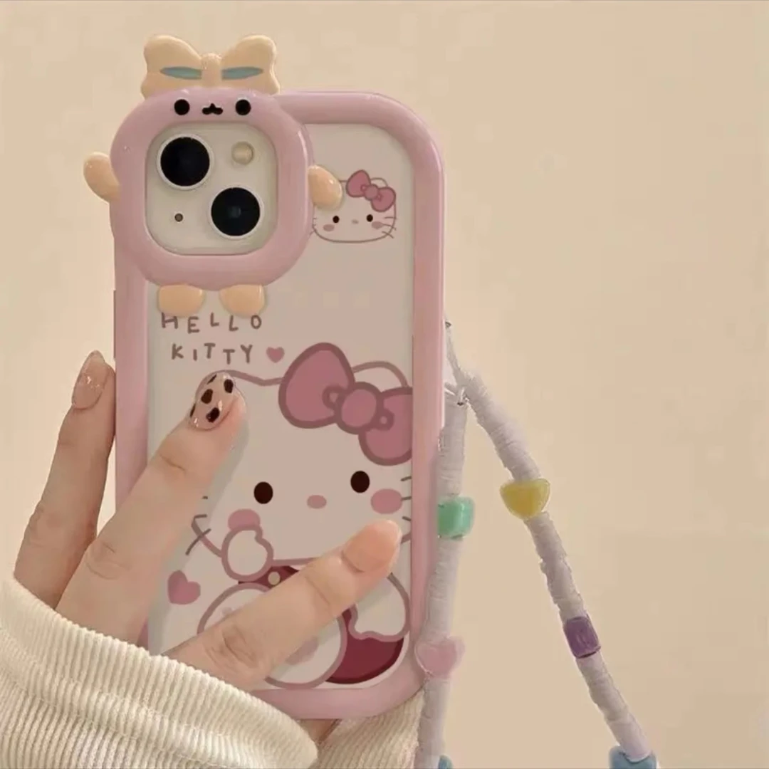 ins小众KT猫可爱小怪兽苹果/华为/VIVO/荣耀/OPPO/小米手机壳简约
