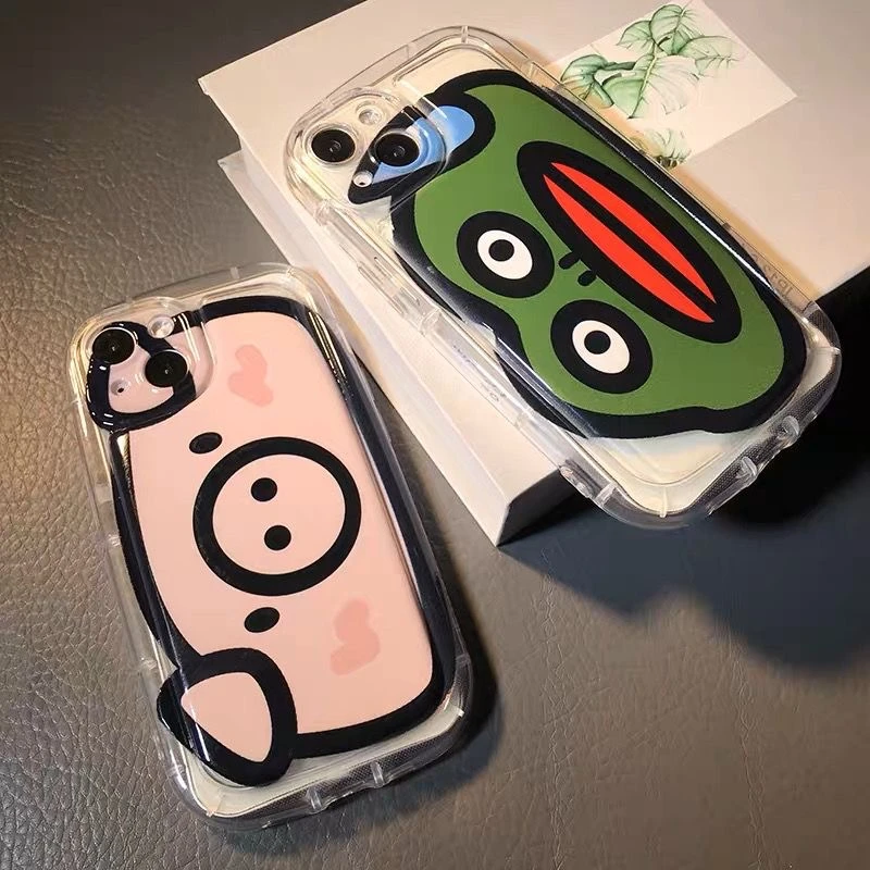 适用于苹果/荣耀/华为/OPPO/VIVO/小米新款小猪青蛙手机壳