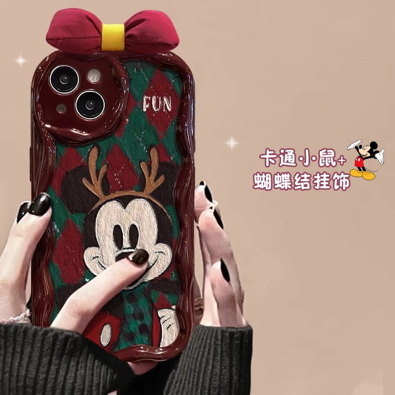 卡通米老鼠适用苹果13手机壳华为_vivo_oppo_小米iPhone15promax