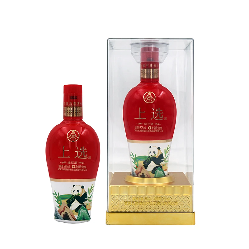 宜宾五粮液仙林生态酒业有限公司上选绿豆酒喜宾 52度500ml