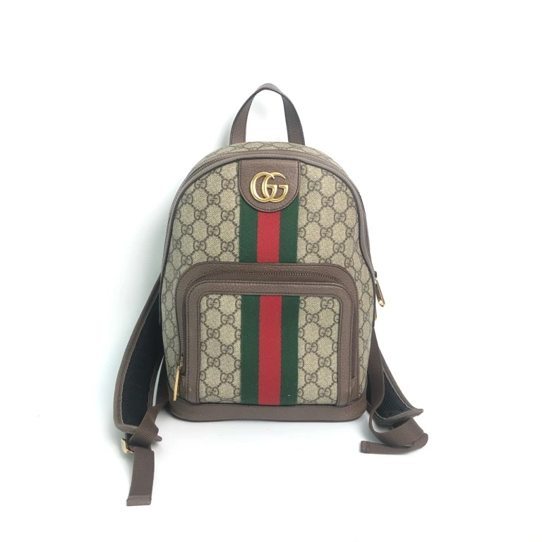 95新 GUCCI/古驰 安洁利严选GUCCI古驰双肩包/WHZ407009H