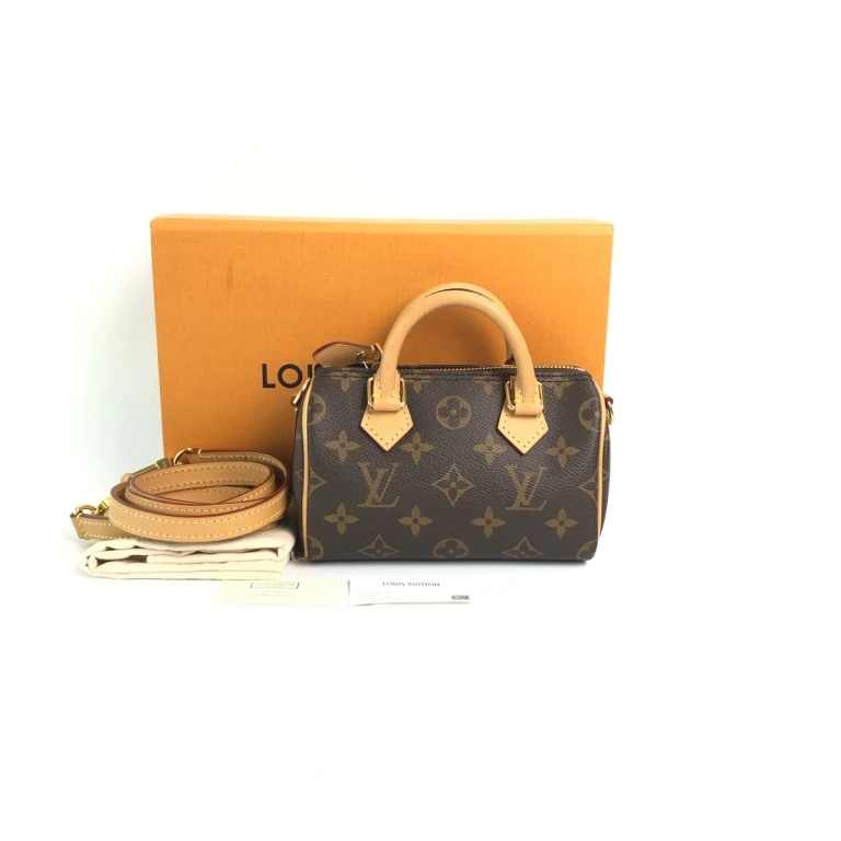 95新 LV 安洁利严选LV老花nanoSP单肩包/WHZ501073H